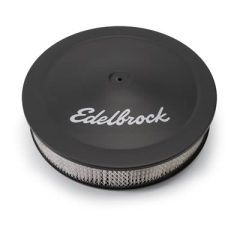 Luftfilter Schwarz - Aircleaner Black  254mm Edelbrock